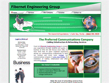 Tablet Screenshot of fibernetgroup.com